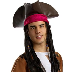 Chapeau de capitaine FUNIDELIA pour adulte - Accessoire de déguisement pour  Halloween, carnaval et fêtes - Cdiscount Jeux - Jouets