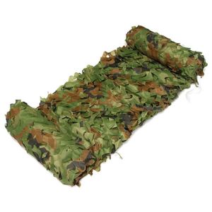 VOILE D'OMBRAGE Voile d'ombrage en bois - Filet de Camouflage - 3x