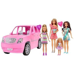 MAISON POUPÉE Barbie Maxi Pack - Limousine et Poupées