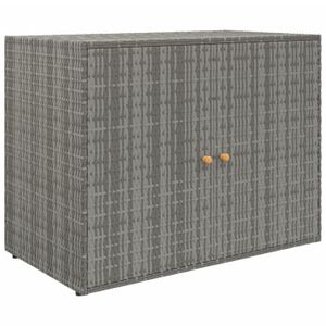 COFFRE DE JARDIN CUQUE Armoire de rangement jardin Gris 100x55,5x80