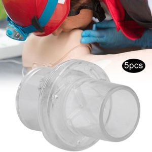 TROUSSE DE SECOURS 5pcs masque facial de réanimation CPR, valve unidirectionnelle masque facial de premiers soins CPR pour les premiers soins ou la