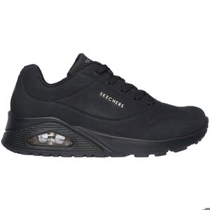 BASKET Baskets - SKECHERS - Uno-Stand on Air - Noir - Fem