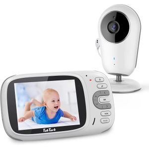 ÉCOUTE BÉBÉ TakTark Babyphone Camera 3.2'' LCD Babyphone Video