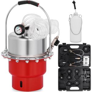 SPEEDOM Auto Purgeur de Frein Automatique et d'embrayage avec Adaptateurs  MULTIMARQUE Purge Vidange Circuit freinage Capacité 3 litres : :  Auto et Moto