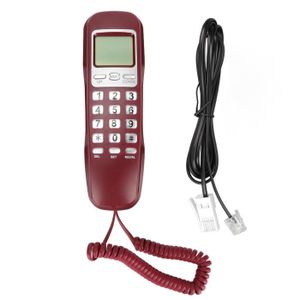 Téléphone fixe Milleplus-Téléphone de l'htel Téléphone à montage 
