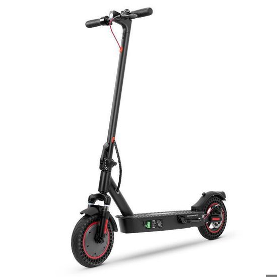 Trottinette électrique pliable iScooter 40 km/h, autonomie de 40 km, 500 W, avec freins à disque/tambour