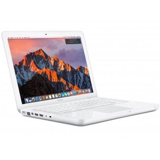 Apple Macbook White Unibody 2009 Modèle OSX Yosemite ou dernier - Cdiscount  Informatique