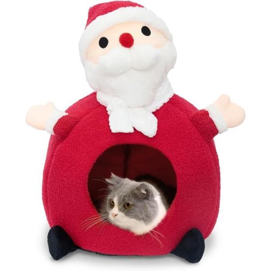 Lit Rond En Peluche Pour Chien Et Chat, Auto-chauffant, Doux Et Long