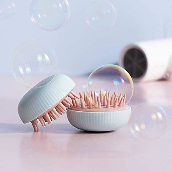 Peigne Et Brosse à Cheveux Pour Bébé SUPVOX - Têtes Massantes Douces, Rose - Soin Du Cuir Chevelu - 5