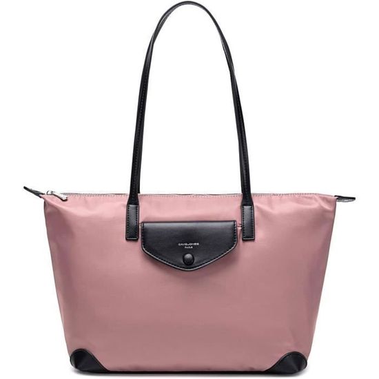 David Jones Sac à Main Shopping Cabas Nylon Femme FourreTout Souple Grande Taille