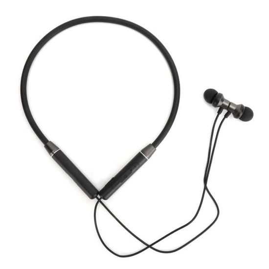 Écouteurs Bluetooth Sport Tour De Cou Xmenha - Bluetooth 5.3, Étanche IPX5, Design Magnétique, Son Stéréo HD - Pour Course, Fitness