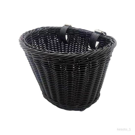 Panier Vélo Enfant Dinosaure - Étanche, Robuste, Plastique Avec Bretelles Réglables + 35 Fleurs Rayons Déco - Capacité 4,5 Kg