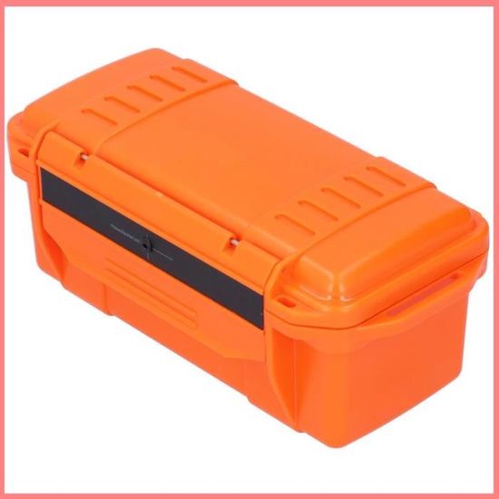 Boîte Antichoc Transparente étanche – ABS Avec Mousse Interne, Légère 308g, Pour Pêche, Camping, Chasse, électronique EDC
