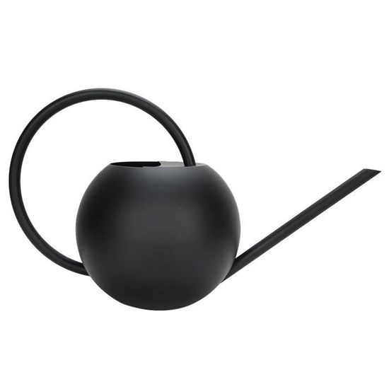 Arrosoir Métallique Avec Long Bec - Capacité 1 Litre (environ) - Couleur Vert Clair - Anti-fuite - Pour Plantes Intérieur/Extérieur
