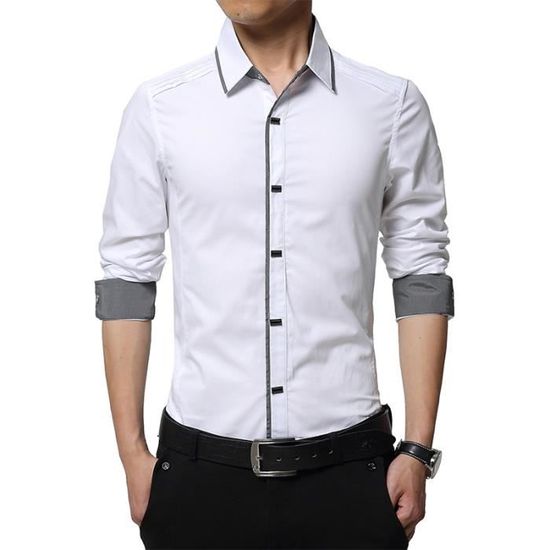Chemise blanche online homme marque
