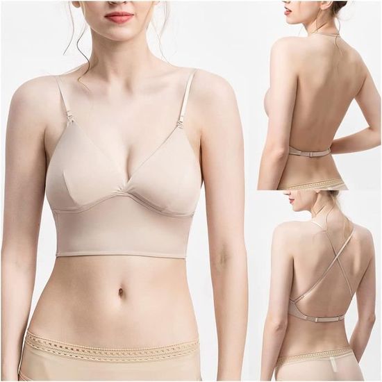 Soutien gorge bustier dos nu outlet