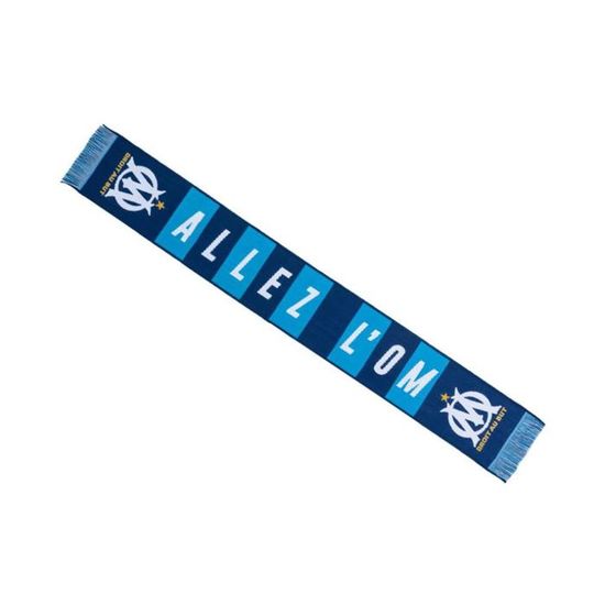 Drapeau Supporter Officiel Olympique De Marseille - Taille 140 X 90 Cm - 100% Polyester - Produit Licencié OM