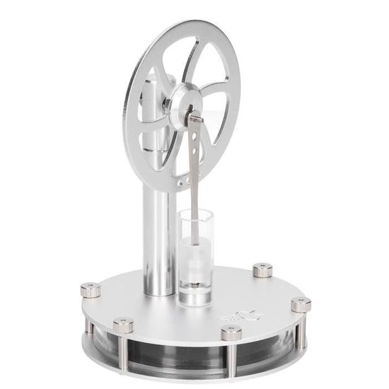 Modèle De Moteur Stirling Basse Température – En Alliage De Zinc, 11x9,5x9,5 Cm – Pour Démonstration, Enseignement, Décoration - 10