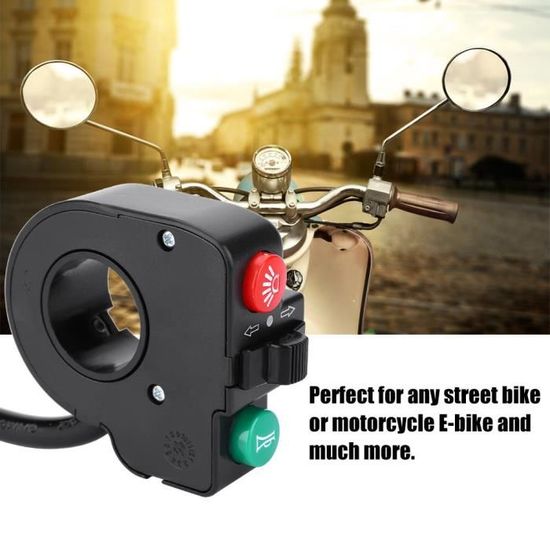 Klaxon De Vélo Rétro – Trompette Non Électronique – 2,2 Pouces – Pour Guidon 2,3 Cm – 5 Couleurs Au Choix - 6