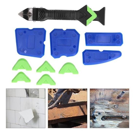 THINKWORK Kit De Grattoirs, 14 Grattoirs En Acier Inoxydable Pour Peinture, Kit De Couteaux Pour Platre Sec Pour Enlever Le Papier Peint Reparer Le Platre Appliquer Le Putty Gratter Le Platre 85567443