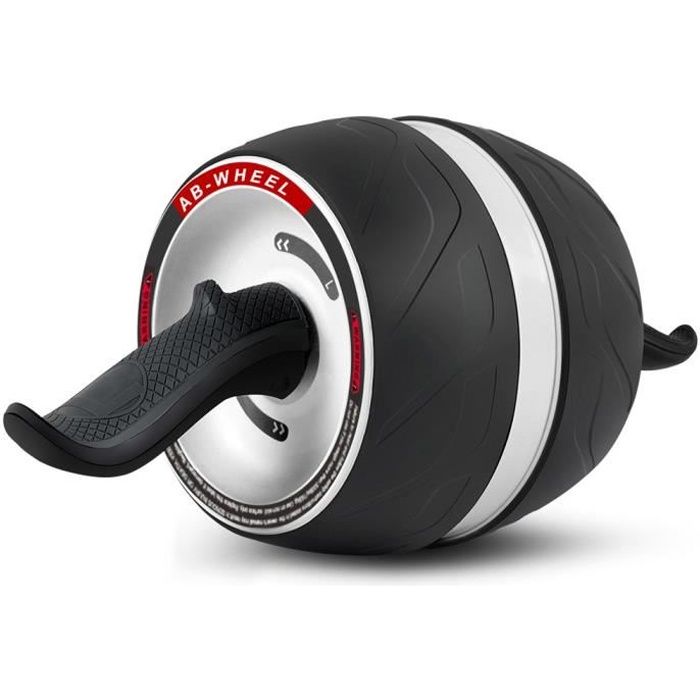 Roue Abdominale,Appareils abdominaux Ergonomiques avec Tapis pour Genou,,Appareil d'Entrainement pour Fitness Sport Hommes Femmes