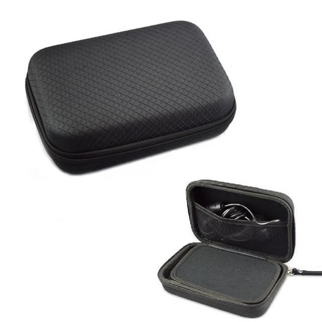 Noir Étui de transport Pour Mio Moov S700 S760 7'' GPS Sat Nav Avec compartiment pour accessoires