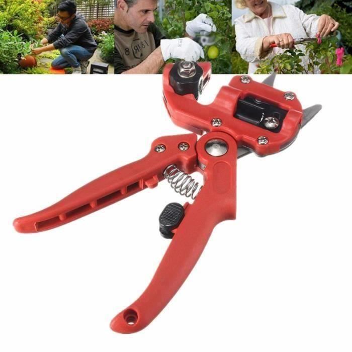 Pince ciseaux de jardin outil à greffer greffage arbre fruitier ma31345
