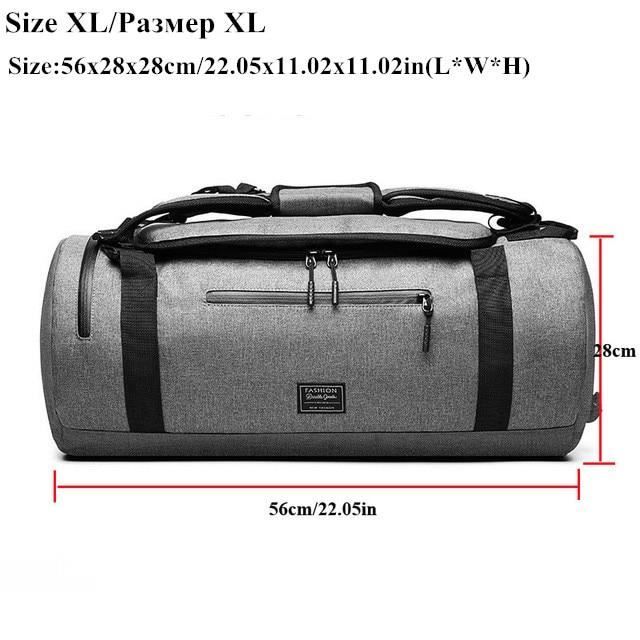 Sac et Bagage Sport,XC sac de Sport multifonction hommes sac de Sport de Sport femmes Fitness sac de - Type Size XL (Light Grey)