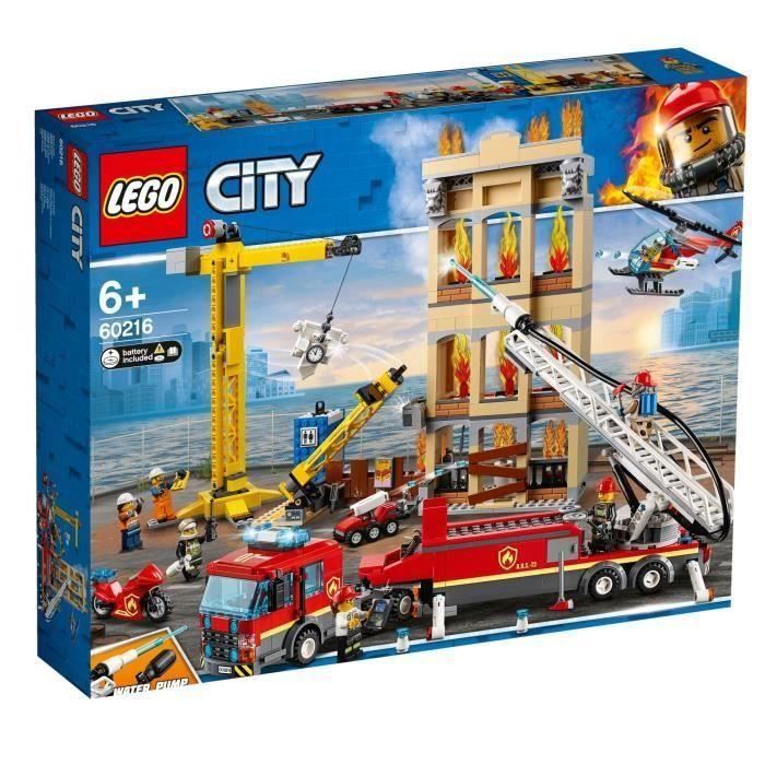 LEGO® City 60216 Les pompiers du centre-ville