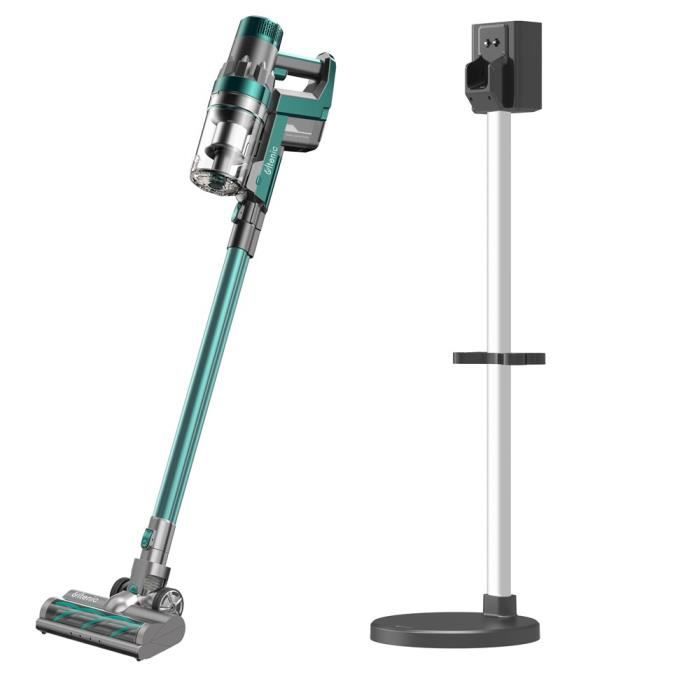 Ultenic U11 - Aspirateur balai + Station d’Accueil - Multifonctions 4 en 1 - 25000Pa - Autonomie 55min - Détection Tapis - Vert