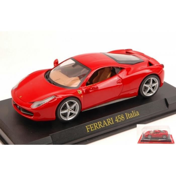 EDICOLA SPC211974 FERRARI 458 ITALIA 2009 RED BLISTER (SENZA CUPOLA) 1:43 MODEL - VEHICULE MINIATURE