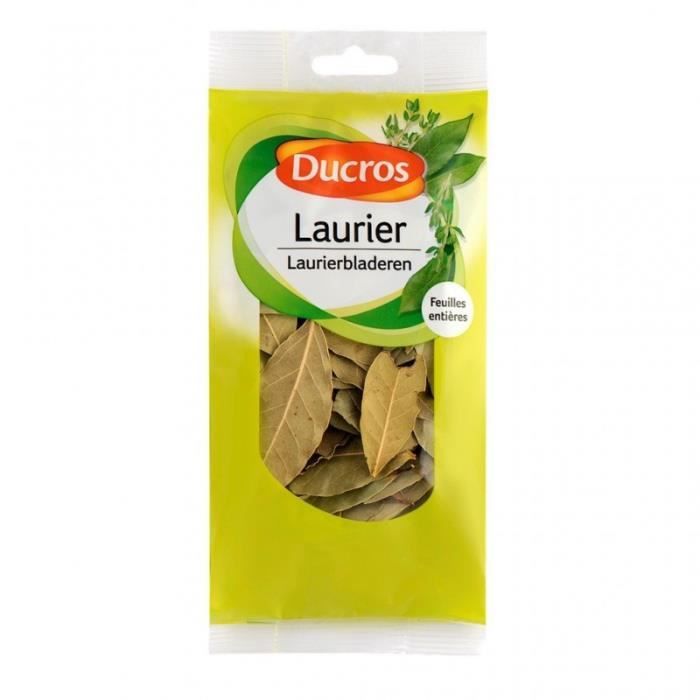 Ducros Laurier Feuilles Entières Sachet 17g (lot de 3)