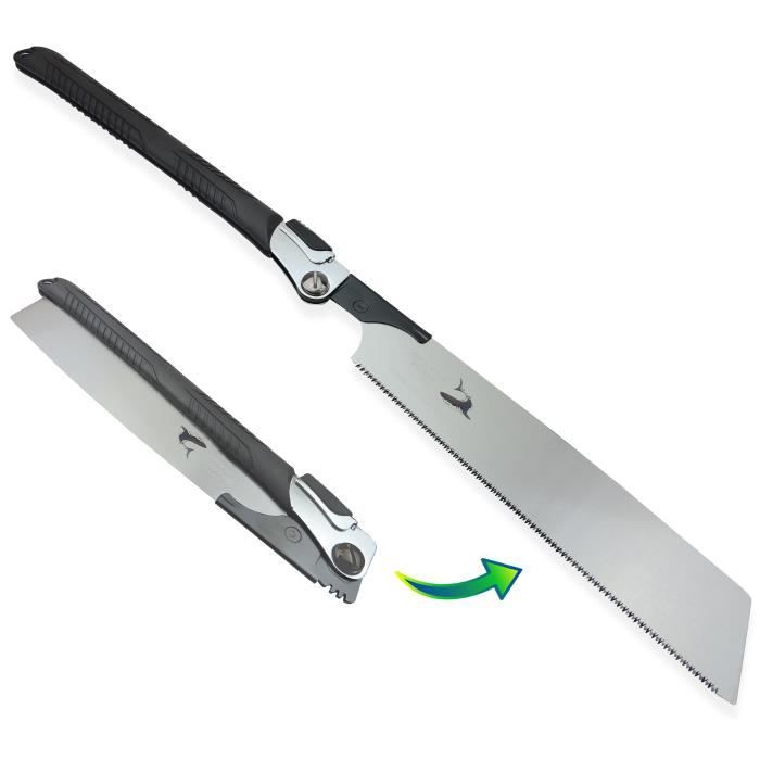 FAMEX 5525 Scie Japonaise, Kataba, lame de scie rabattable, longeur de lame 26,5cm