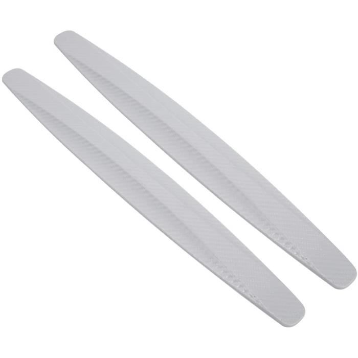Bande anti-collision pour voiture Bande anti-rayures pour voiture Bandes de fibre de carbone Protecteur anti-rayures-gris