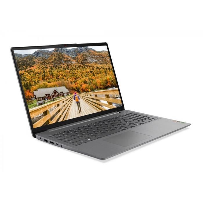 Portable Lenovo IdeaPad 3i 15 Gen6 - 15,6'' FHD - Core i3 1115G4 - RAM 8Go - SSD M2 256Go - Intel UHD Graphics - 82H8018FFRCTO21
