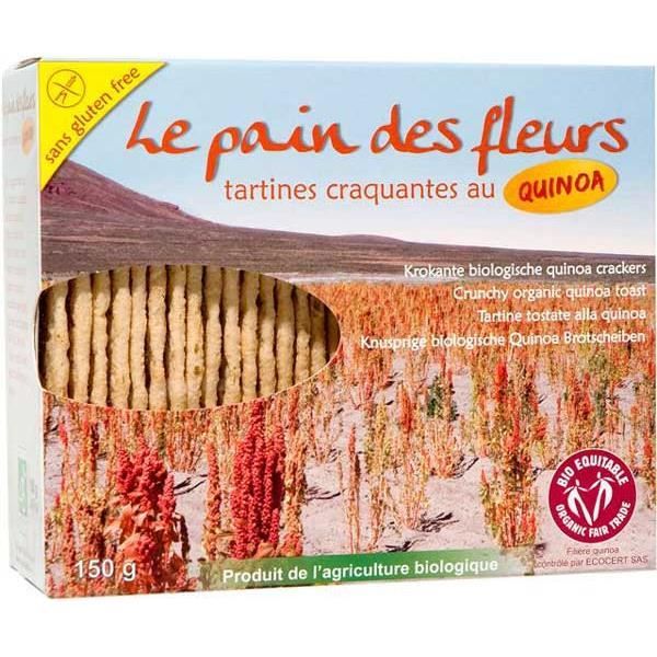 Tartines craquantes au quinoa, 150 g
