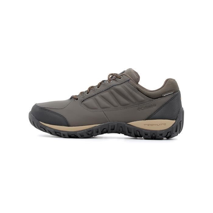 Chaussures de randonnée Columbia Ruckel Ridge Waterproof coloris Cordovan - Canyon Gold