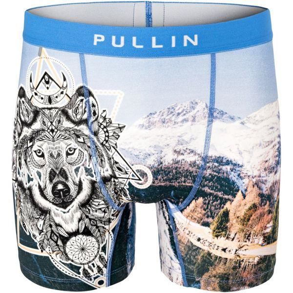 PULL IN Boxer Long Homme Coton Bio DREAMCATCHER Bleu