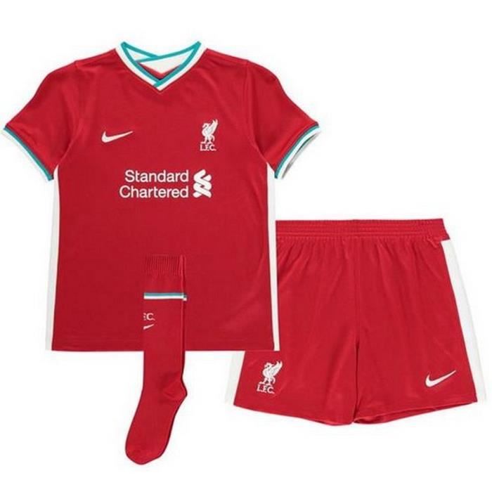 Mini-Kit Officiel Enfant Nike Liverpool Domicile Saison 2020-2021