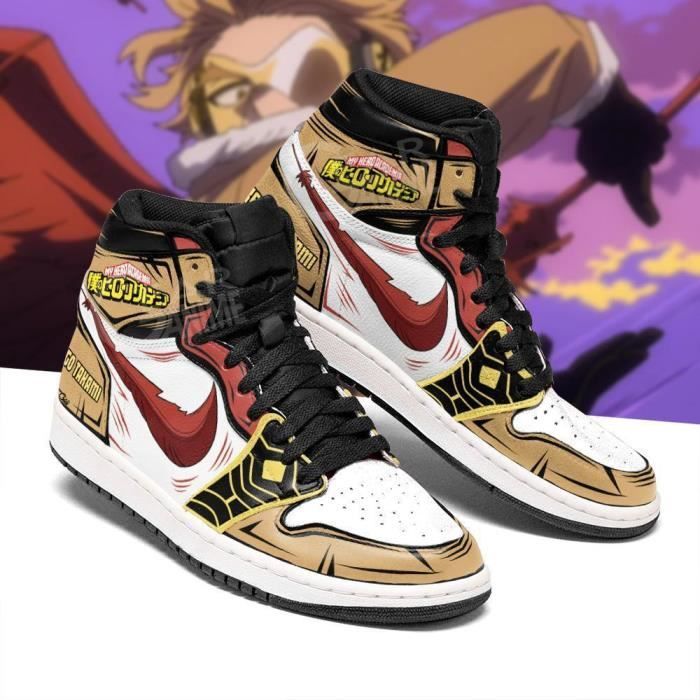 Baskets Anime My Hero Academia Keigo Takami Hawks Chaussures de course pour Homme Femme