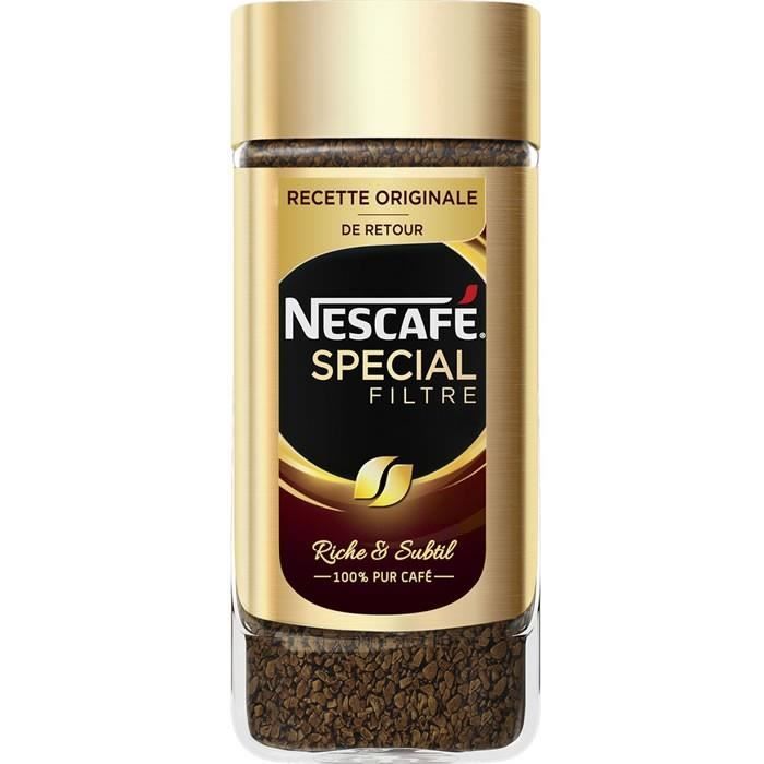 LOT DE 12 - NESCAFE : Spécial Filtre - Café soluble 100g