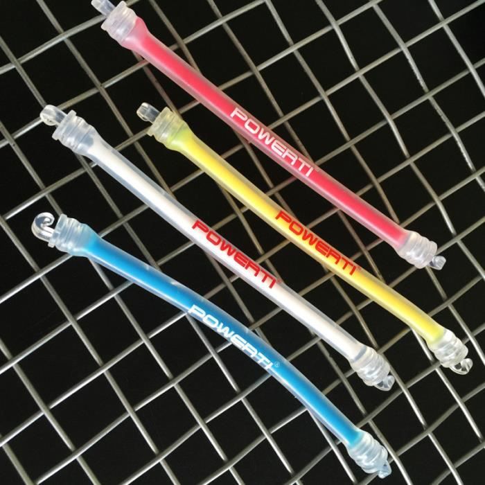 6 PCS Tennis Raquette Vibrette Amortisseur Classique Longue Double Crochets de Silicone (Couleur Mixte) antivibrateur tennis