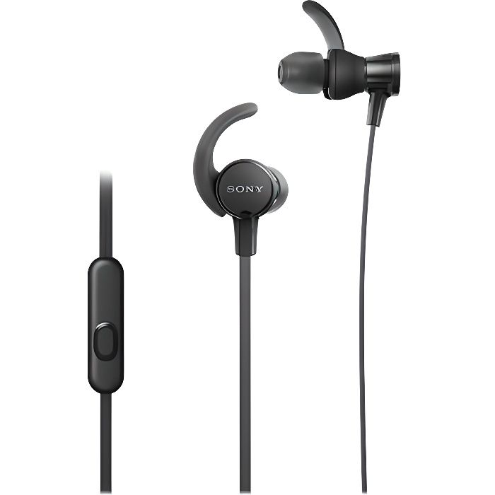 SONY - Ecouteurs sport intra-auriculaires EXTRA BASS™ XB510AS - Noir