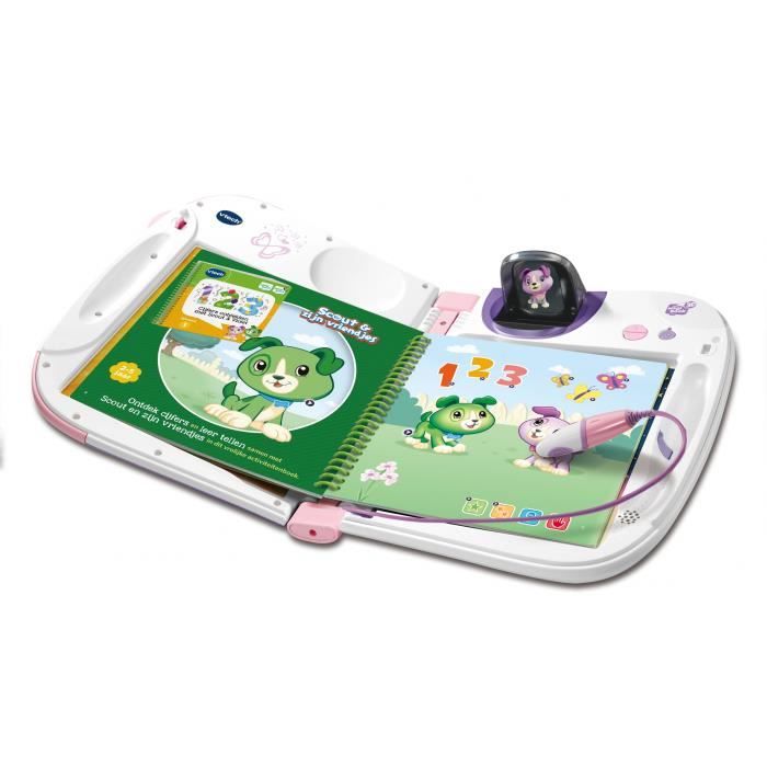 VTech MagiBook 3D ordinateur en cuir 40 cm rose