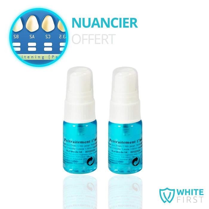 Lot de 2 spray anti tache pour completer un kit blanchiment dentaire – Spray nettoyant efficace pour traitement anti tache