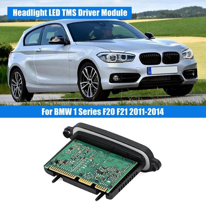 Flydida Module d'alimentation au xénon TMS pour phares 63117316145 compatible avec les modèles Série 1 F20 F21 135i 114i 118i 125d 120d 116d Remplace le numéro 63117305238