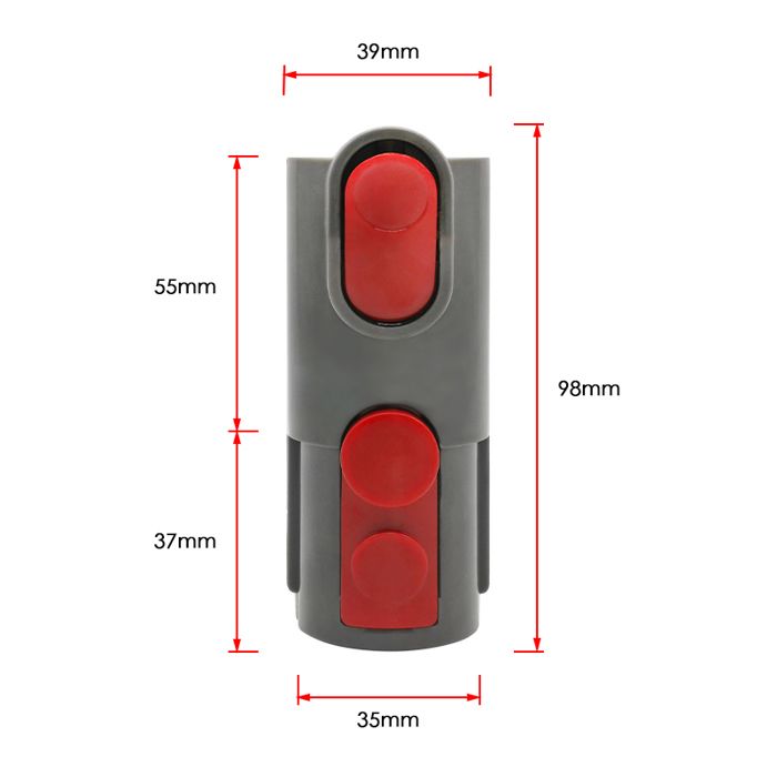 Fdit Jeu de buses d'aspirateur Accessoires de fixation d'aspirateur
