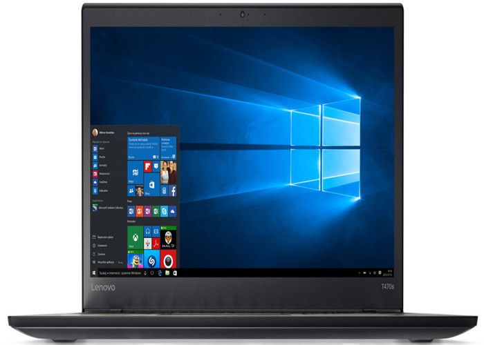 Pc Portable LENOVO ThinkPad T470S 14 Large Intel Core i5 @2.4 GHz RAM 8 Go DDR4 Stockage SSD Windows 10