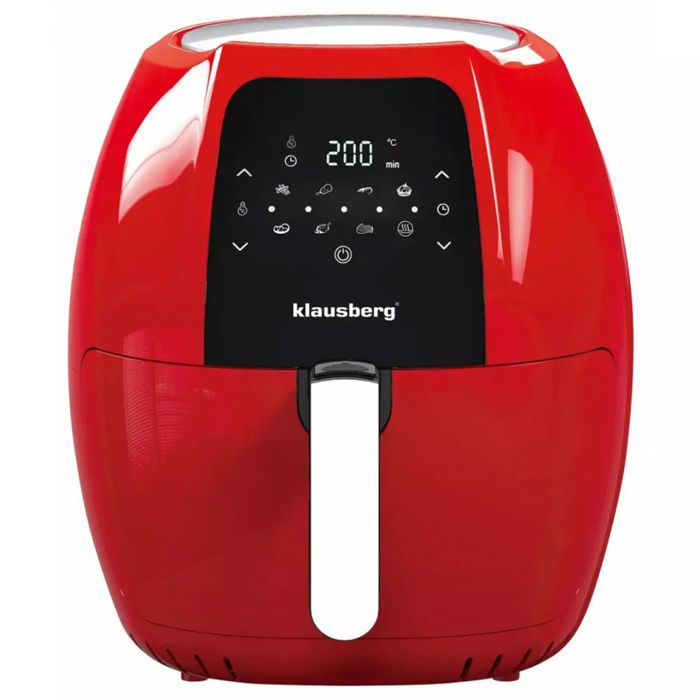 Friteuse sans graisse - KLAUSBERG - KB-7571 - 1800W - 77L - Rouge