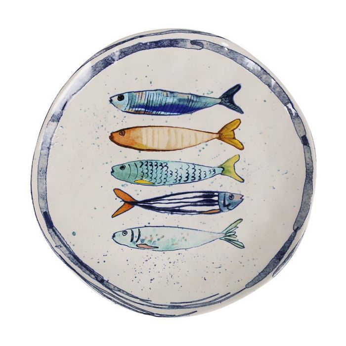 Assiette plate 26cm Peixe La Mediterránea
